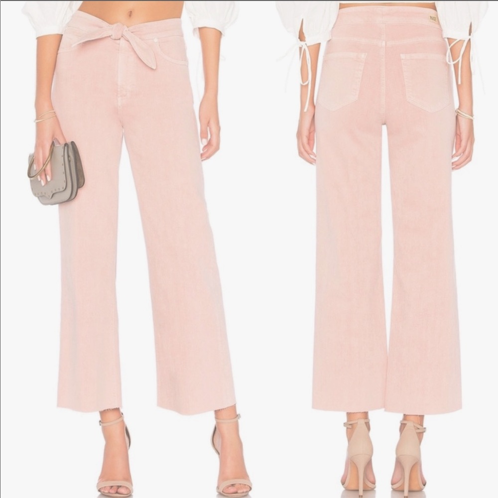 Paige Nellie wide cropped jeans